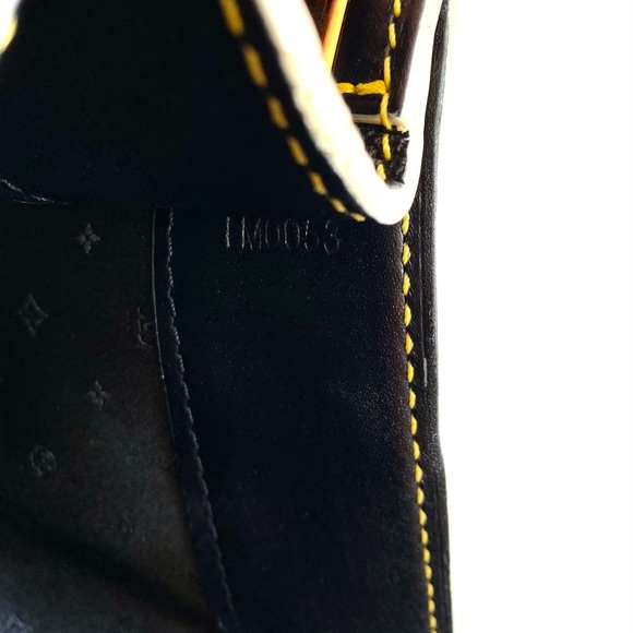 LOUIS VUITTON BLACK SUHALI LEATHER LE TALENTUEX BAG - Picture 14 of 14